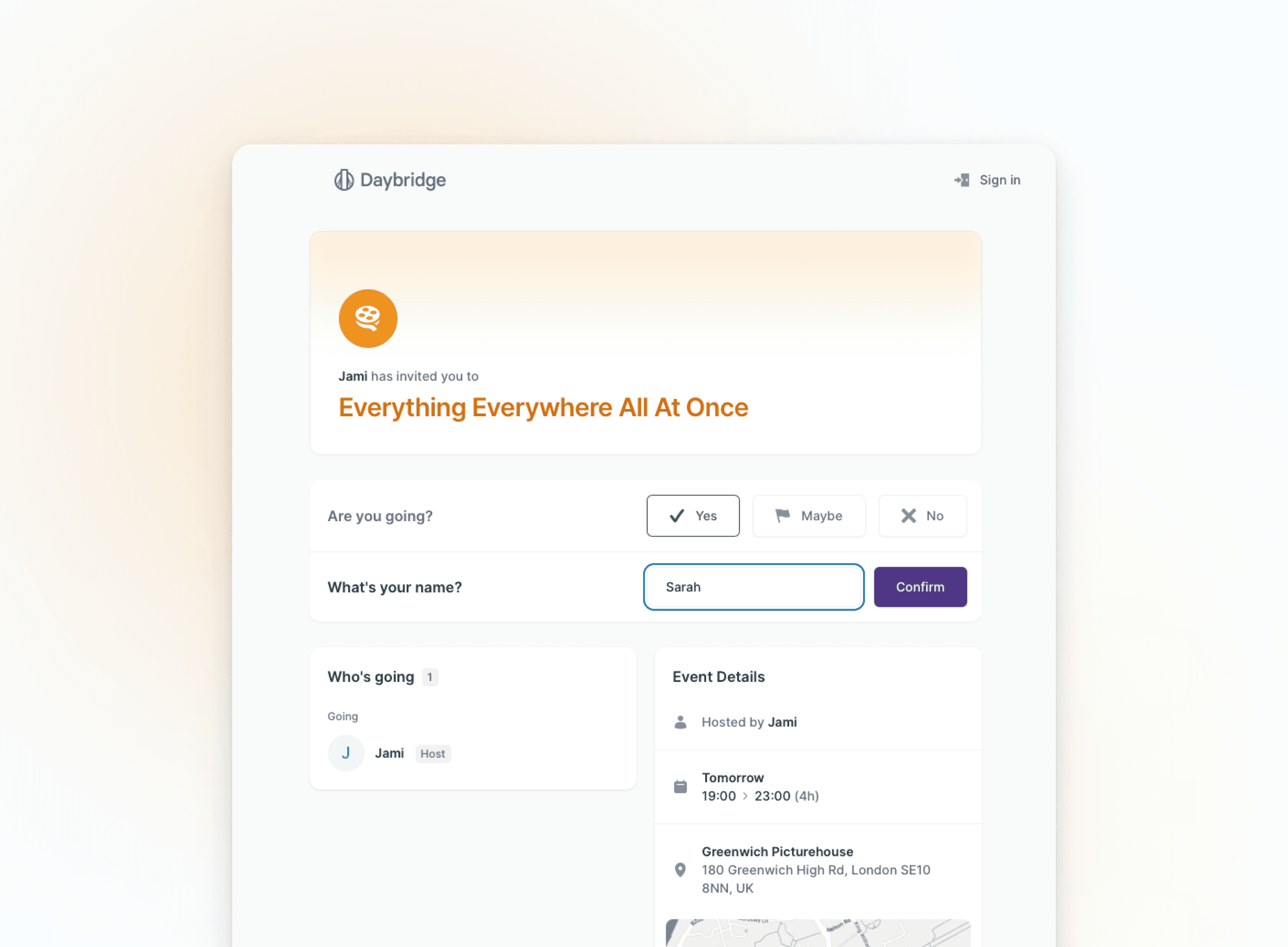 Introducing Event Sharing